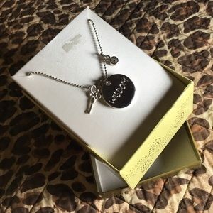 New! Silver Charm Wisdom Necklace